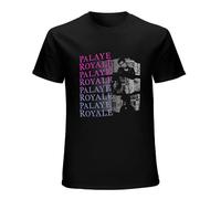 Palaye Royale Torn Rock Band Music Merchandise Men's T-Shirt Unisex Black Cotton Print tee Shirts XXL