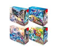 (Paldea Evolved 1 BOX)360Pcs Pokemon Card Prismatic Evolutions Scarlet Violet 151 Surging Sparks WHITE FLARE English Booster Battle Transaction Card