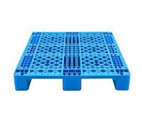 Palé de Plástico Apilable, Palé Reforzado para Almacenamiento, Palé para Supermercados y Fábricas(47.2x47.2x5.9in/120x120x15cm)