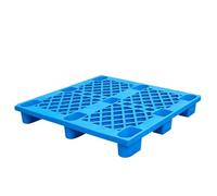 Palé de plástico de malla Palé for carretilla elevadora, malla ventilada a prueba de humedad Se utiliza for alfombrillas de suelo de sótanos de almacenes(Blue,39.3x31.5x5.5in)