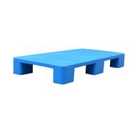 Palé de plástico para almacenamiento, Palets de Plástico HDPE Azul 100x(50-70) x13cm 1-20 Uds(Blue-100x50x13cm,4pcs)