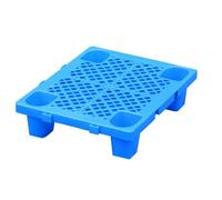 Palé de plástico para almacenamiento, Plataforma plástica encajable que entrelaza 2000 libras de tamaños múltiples azules a prueba humedad capacidad(50 * 40 * 12cm)