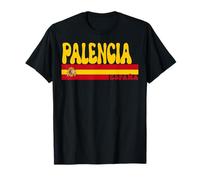 PALENCIA Ciudad España Vintage Estética Vacaciones de Verano Camiseta