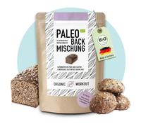 PALEO-BACKMIG | Orgánico | Alternativa de pan sin gluten | Bajo en carbohidratos | Pan de proteínas | Clean Eating | Fitness | Sin levadura | Sin cereales, Organic Workout (1, paleo)