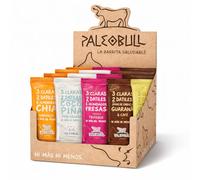 Paleobull Barritas Pack 15 Sabores 55 g, surtido con Naranja y Chía, Piña Colada, Frutos del Bosque, Café y Guaraná y Limón, Goji y Jengibre, 825 g totales.