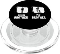 Paleontología Tu Hermano Mi Hermano Divertido Paleontólogo PopSockets PopGrip para MagSafe