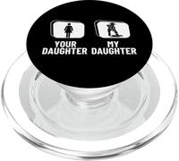 Paleontología Tu Hija Mi Hija Divertido Paleontólogo PopSockets PopGrip para MagSafe