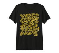Paleontólogo, Dinosaurio, fósil, Dinosaurio, Calaveras, patrón Real Camiseta Premium