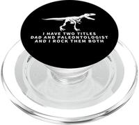 Paleontólogo Y Papá Hombres Orgullosos Paleontología Divertida PopSockets PopGrip para MagSafe