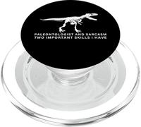 Paleontólogo y sarcasmo Paleontología divertida PopSockets PopGrip para MagSafe