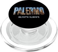 Palermo Italia Puntos de interés Palermitano Coordenadas GPS Italia PopSockets PopGrip para MagSafe
