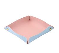 palés, Cuenco for Guardar Llaves, Monedas escondidas y Bebidas. Bandeja de Viaje for Valet for Hombres Mujeres. Se Utiliza for lápiz Labial(Pink)