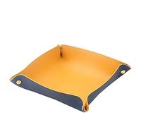 palés, Cuenco for Guardar Llaves, Monedas escondidas y Bebidas. Bandeja de Viaje for Valet for Hombres Mujeres. Se Utiliza for lápiz Labial(Yellow)