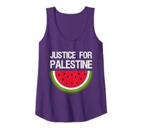 Palestina Justicia para Palestina Sandía Bandera Palestina Camiseta sin Mangas