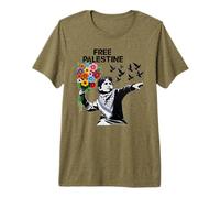 Palestina Libre (EN) Camiseta Premium