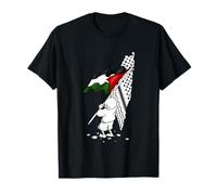 Palestina Palestina Libre en árabe Bandera de Gaza Palestina Camiseta