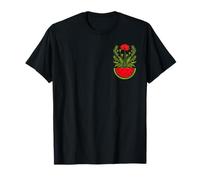 Palestina Sandía y Amapolas Símbolo de Solidaridad Palestina Camiseta
