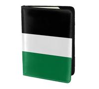 Palestine Flag1 - Soporte para pasaporte con impresión de bandera de Palestina, artículos esenciales de viaje, cartera antirrobo para tarjetas y pasaportes, tamaño para adaptarse a todos los