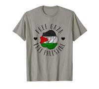 Palestine Free Palestine Free Gaza Palestine Flag Arabic Camiseta