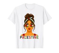 Palestinian Girl Palestine Flag Palestinian Girlfriend Wife Camiseta