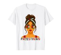 Palestinian Girl Palestine Flag Palestinian Girlfriend Wife Camiseta