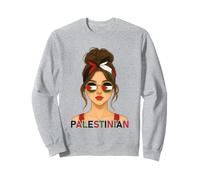 Palestinian Girl Palestine Flag Palestinian Girlfriend Wife Sudadera