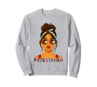 Palestinian Girl Palestine Flag Palestinian Girlfriend Wife Sudadera