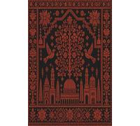 Palestinian Tatreez Tree of Life Notebook: Traditional Palestinian Cross Stitch Heritage Journal | Red and Black Folk Art Lined Diary | 120 Pages, 6x9 Inches