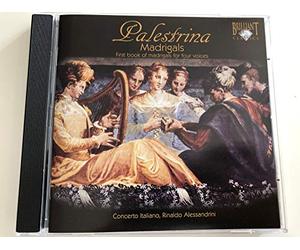Palestrina, G.P. Da - Giovanni pierluigi da palestrina madrigaux (premier livre de madrigaux pour 4 vo