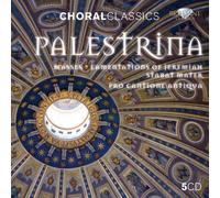Palestrina : Messes - Lamentations de Jérémie - Stabat Mater. Brown, Turner.