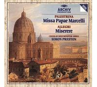 Palestrina: Missa Papae Marcelli / Allegri: Miserere - SHM-CD