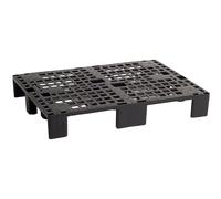 eurokraft basic Palet de exposición de plástico, L x A 800 x 600 mm, carga máx. estática 1500 kg, UE 5 unid.