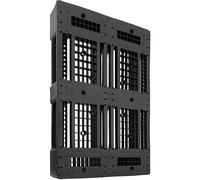 Palet de plástico ratioform, carga estática máx. 5000 kg, sin borde