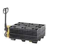 Palet industrial apilable ratioform, L x A 1200 x 1000 mm, cerrado