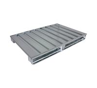 Palet plano de acero Heson, L x A 1200 x 1000 mm, carga máx. 2000 kg