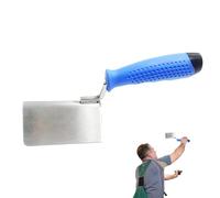 Paleta angular - 23 cm - Espátula de pared profesional, acabado de esquinas interiores de cartón yeso, herramienta de acero resistente, herramienta manual de construcción DIY | para albañilería y