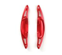 Paleta Cambio Coche Compatible Con Hyundai Para Genesis GV80 2025 2026 Paleta Cambio Trasero Volante Coche Paletas cambio volante(Red)