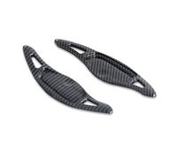 Paleta Cambio Coche Compatible Con KIA Para Stinger Hatchback Van CK K8 GT S Para GTS GT2 GT+ GTLine Paleta Cambio Trasero Del Volante Levas Cambio Volante(Black carbon)