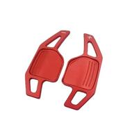 Paleta Cambio Coche Compatible Con Para A1 A3 A4 A5 A6 Q5 Q7 8V Paleta Cambio Trasero Volante Coche Extensiones palanca cambio(A pair Red)