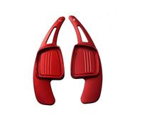 Paleta Cambio Coche Compatible con para A4 2016-2017 paleta cambio coche varilla extensión paleta volante accesorios coche(Red)