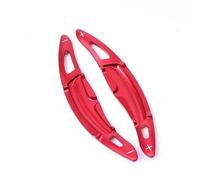 Paleta Cambio Coche Compatible Con Porsche Para Cayenne 2015-2018 Para Macan 2015-2021 Paletas Cambio Coche Accesorios Automóviles Decoración(Red)