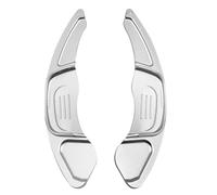 Paleta Cambio Coche Compatible Con VW Para Sagitar GLI 2016-2017 Paletas De Cambio De Volante De Coche Decoración Interior Repuestos(Silver)