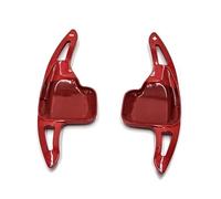 Paleta Cambio Compatible Con Para F30 F31 F32 F10 F20 F22 F15 F16 X1 X2 X3 X4 X5 X6 Paleta Cambio Trasero Volante Coche Extensiones palanca cambio(Pearl Red)