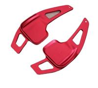 Paleta Cambio Compatible Con Para Serie 3 5 Para F30 F32 F10 F20 F22 F15 F16 X3 X4 X5 Paleta Cambio Trasero Volante Coche Extensiones palanca cambio(Red)