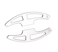 Paleta Cambio Compatible Con Serie 3 Para M3 Para X5M, Paletas De Extensión Para Volante De Coche, Ajuste De Paletas De Cambio(White)