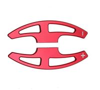 Paleta Cambio Compatible Con Serie 3 Para M3 Para X5M, Paletas De Extensión Para Volante De Coche, Ajuste De Paletas De Cambio(Red)