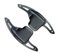 Paleta Cambio Compatible con X1 para X3 para X5 2011 2012 2013 2014 2015 2016 2017 2018 extensión de palanca de cambios de volante de coche(Black)