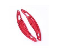 Paleta Cambio Extensión De Palanca De Cambios Para Volante De Coche Panamera Cayenne Carrera 991, 2 Piezas(Red)