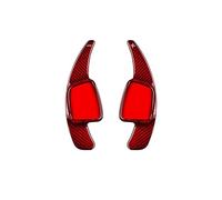 Paleta Cambio Extensión De Paleta De Cambio Volante Fibra Carbono Para A3 RS3 A4 B9 S4 A5 RS6 R8 A7 Q3 A8 Q5 S5 Q7 S6 TT S7 TTS S8(Fiberglass red)
