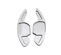 Paleta Cambio Extensión Volante Con Levas Cambio Aleación Aluminio Para Seat León Cupra 4 5F FR MK3 MK4 Alhambra Ateca Ibiza 6F(Silver)